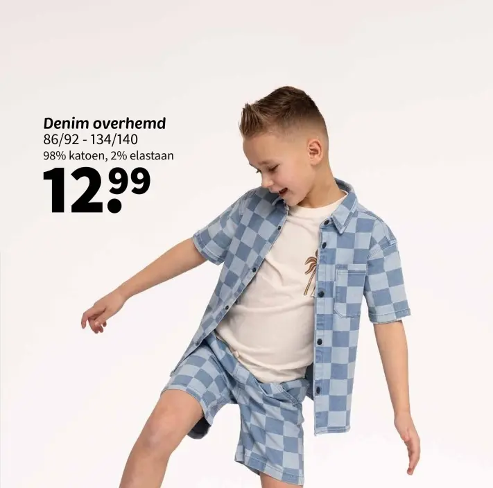 Promotie: Denim overhemd