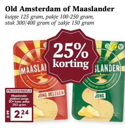 Aanbieding: Old Amsterdam of Maaslander
