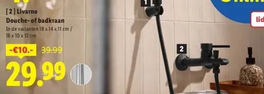 Aanbieding: Douche- of badkraan