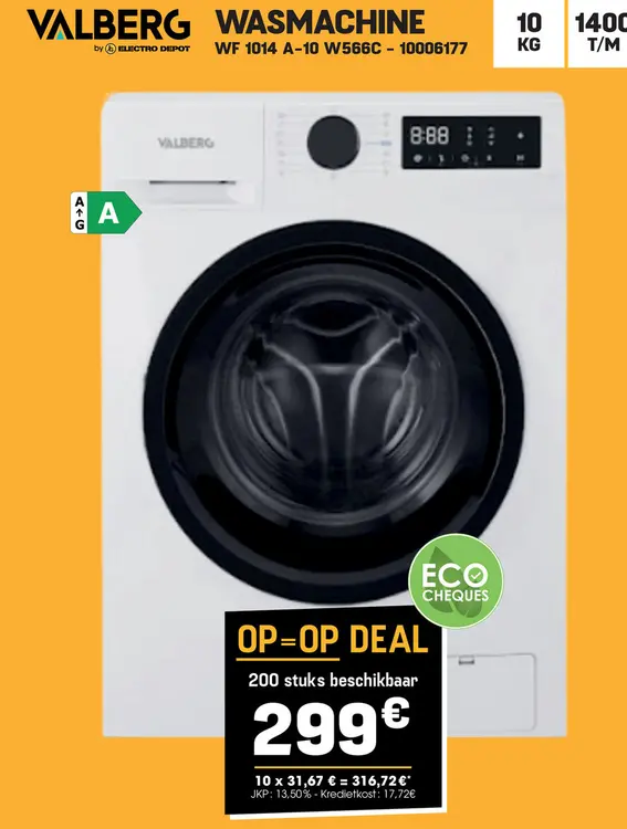 Aanbieding: Wasmachine