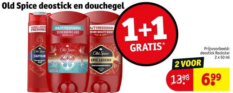 Aanbieding: Deostick en douchegel