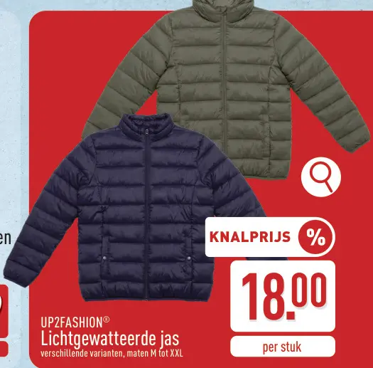 Promotie: Lichtgewatteerde jas