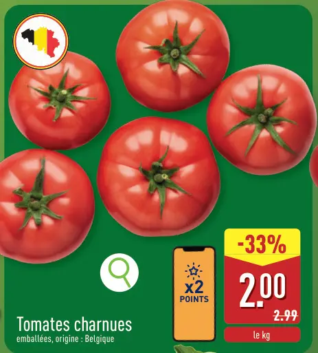 Offre: Tomates charnues