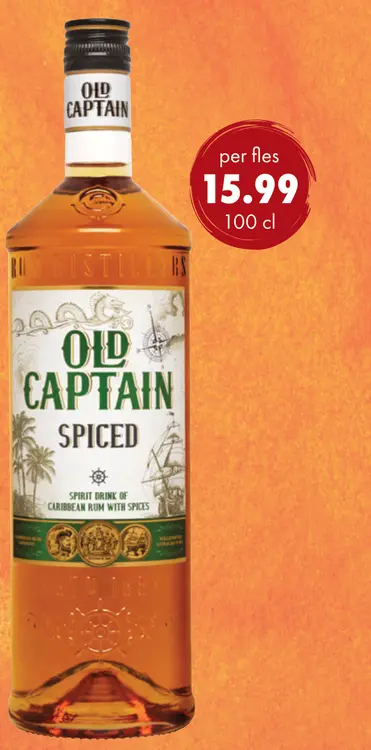Aanbieding: Old captain spiced