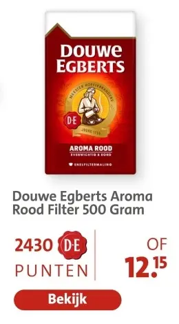 Aanbieding: Aroma Rood Filter 500 gram