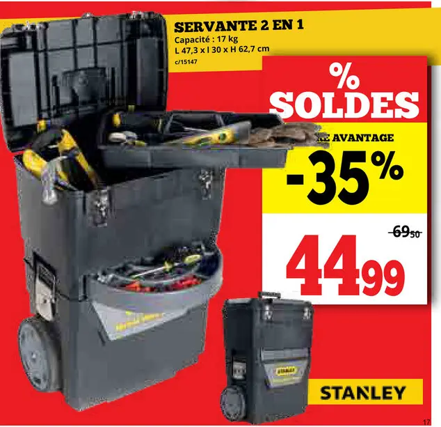 Offre: Servante 2 en 1