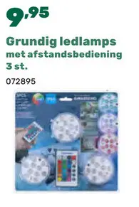 Aanbieding: Grundig ledlamps