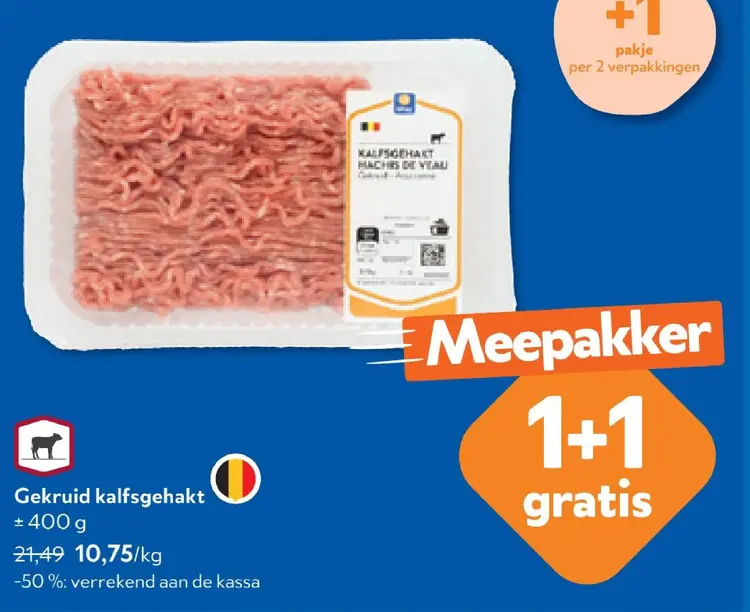 Promotie: Gekruid kalfsgehakt