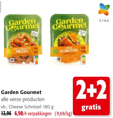 Promotie: Garden Gourmet alle verse producten