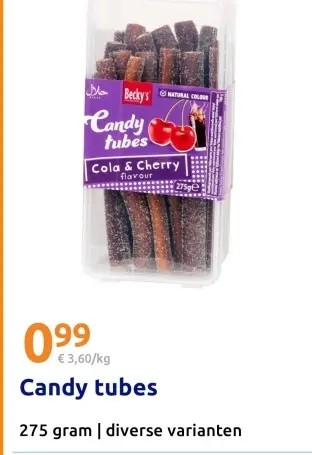 Aanbieding: Candy tubes