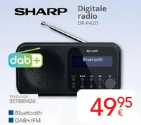 Promotie: Digitale radio DR-P420