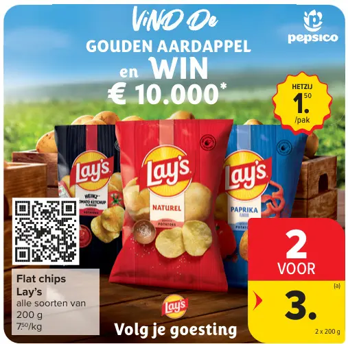 Promotie: Flat chips