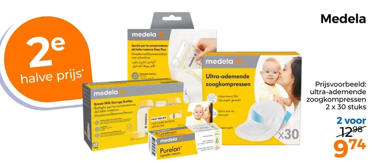 Aanbieding: Ultra-ademende zoogkompressen