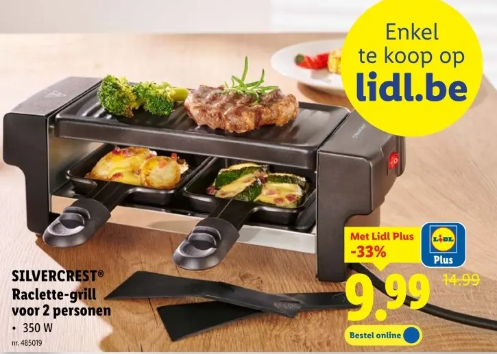 Promotie: Raclette-grill
