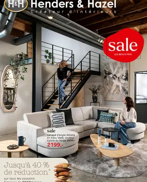 Offre: canapé d'angle Alcona