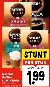 Aanbieding: Nescafé Koffie-specialiteiten