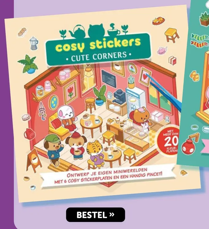 Aanbieding: Cosy Stickers: Cute Corners