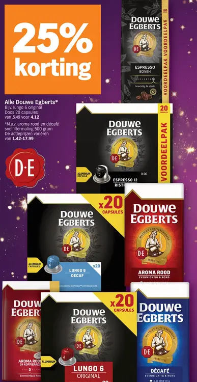 Promotie: Alle Douwe Egberts