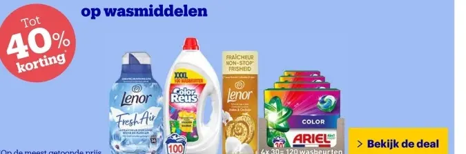 Aanbieding: Wasmiddelen