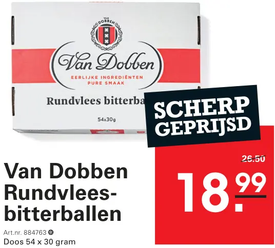 Aanbieding: Rundvlees-bitterballen