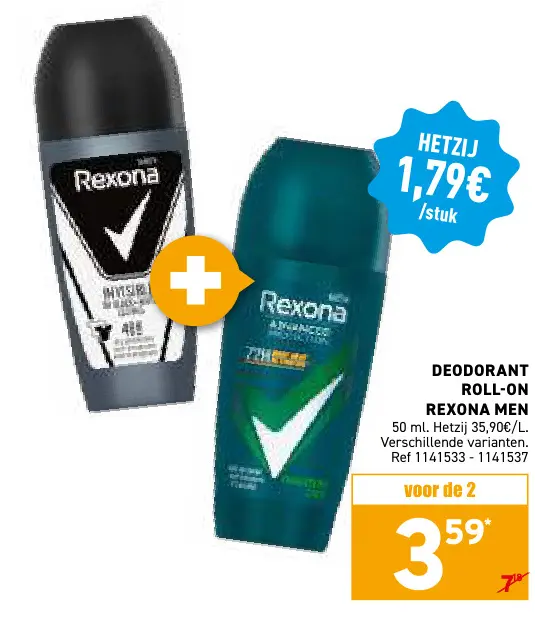Promotie: Deodorant roll-on
