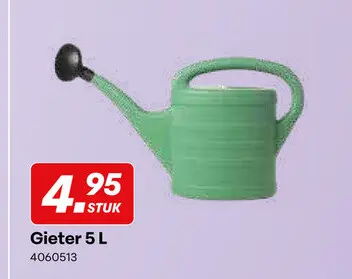 Promotie: Gieter