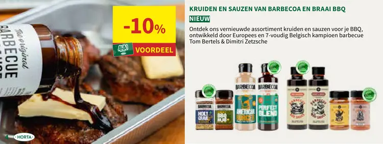 Promotie: Vernieuwd assortiment kruiden en sauzen voor 