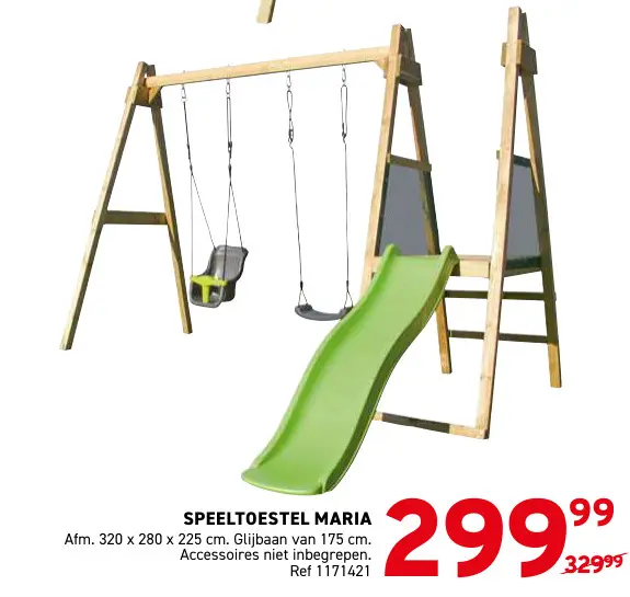 Promotie: Speeltoestel maria