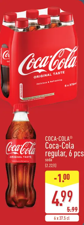 Offre: Coca-Cola regular
