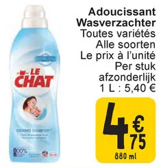 Offre: Adoucissant Wasverzachter