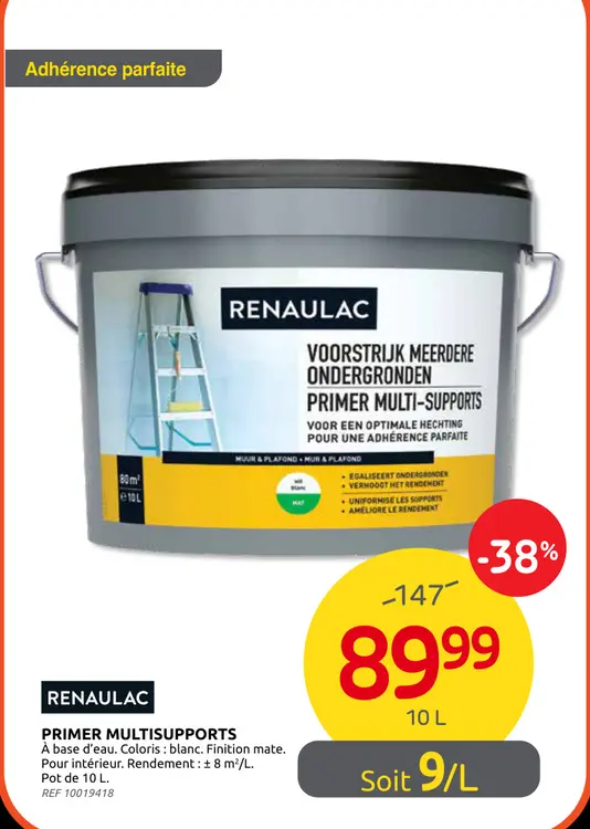 Offre: Primer multisupports