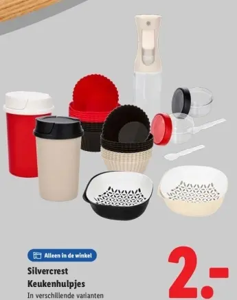 Aanbieding: Keukenhulpjes