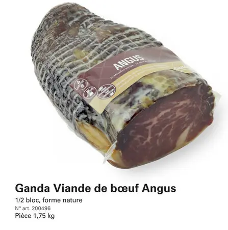 Offre: Ganda Viande de bœuf Angus