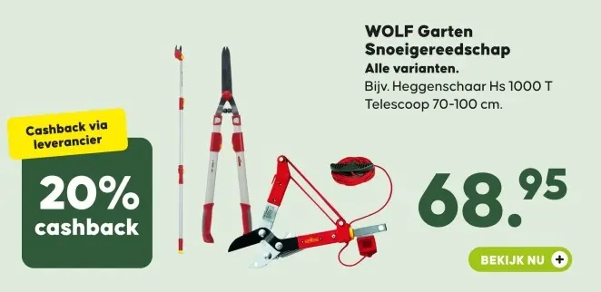 Aanbieding: Snoeigereedschap