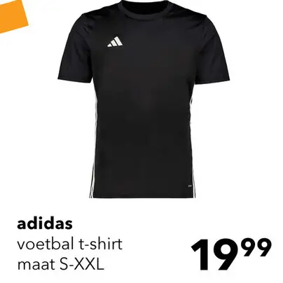Aanbieding: Adidas Tabela 23 heren sport T-shirt zwart