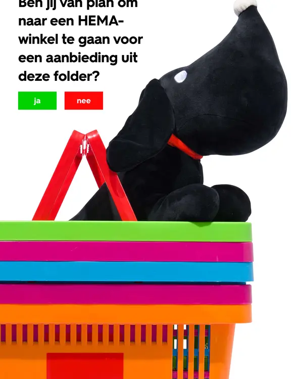 Promotie: Ben jij van plan om naar een HEMA-winkel te g