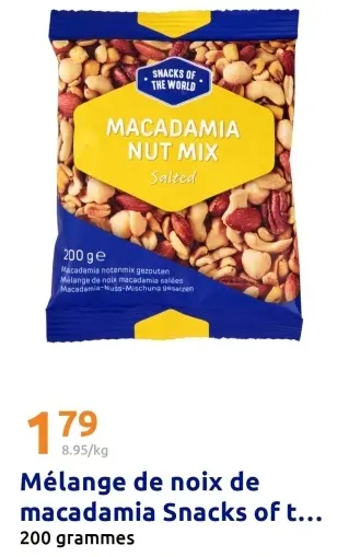Offre: Mélange de noix de macadamia