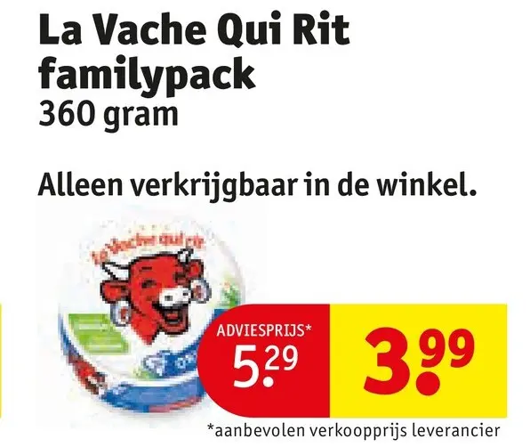 Aanbieding: La Vache Qui Rit familypack