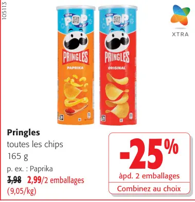Offre: Pringles