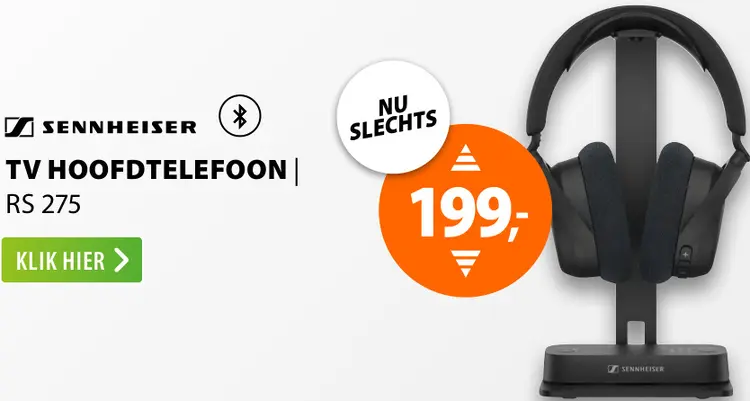 Aanbieding: TV Hoofdtelefoon