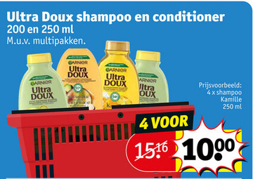 Aanbieding: Ultra Doux shampoo en conditioner