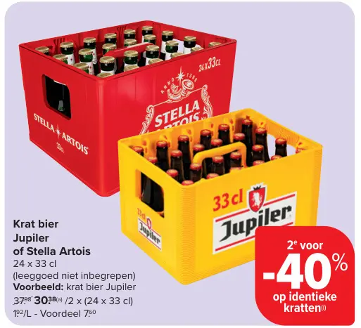 Aanbieding: Krat bier