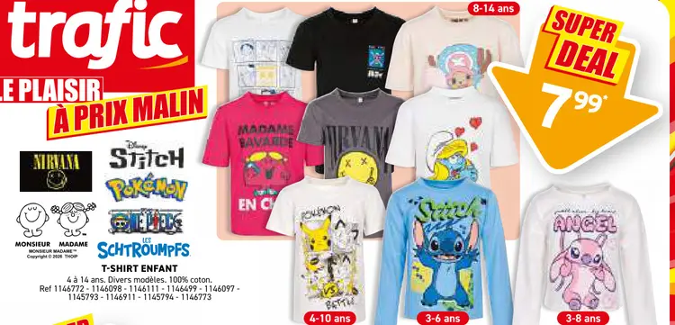 Offre: T-shirt enfant