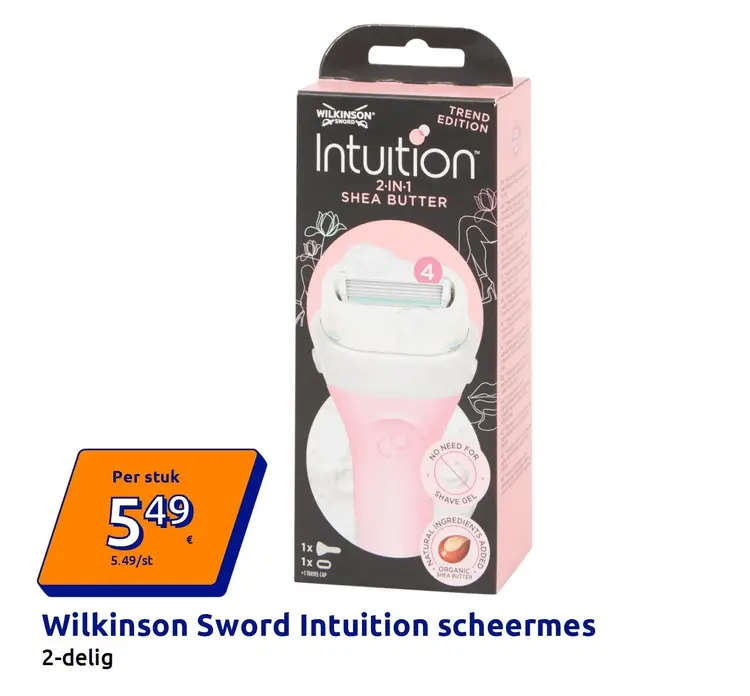 Promotie: Intuition scheermes