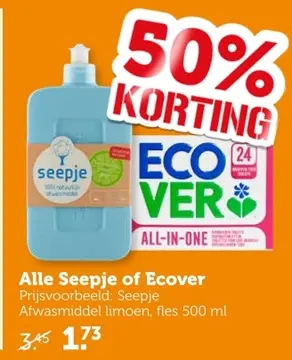 Aanbieding: Alle Seepje of Ecover