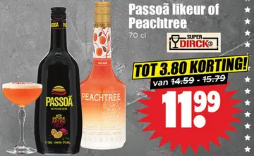 Aanbieding: Likeur of Peachtree