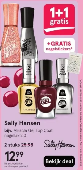 Aanbieding: Miracle Gel Top Coat nagellak 2.0
