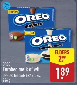 Aanbieding: Enrobed melk of wit