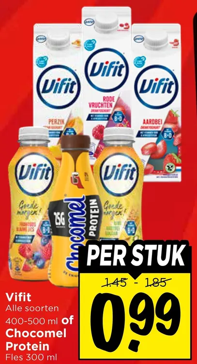 Aanbieding: Vifit of Chocomel Protein