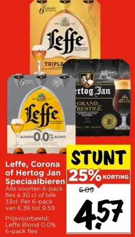 Aanbieding: Speciaalbieren